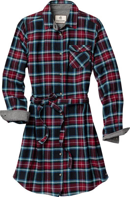 Women's Open Spaces Flannel Dress image number 0