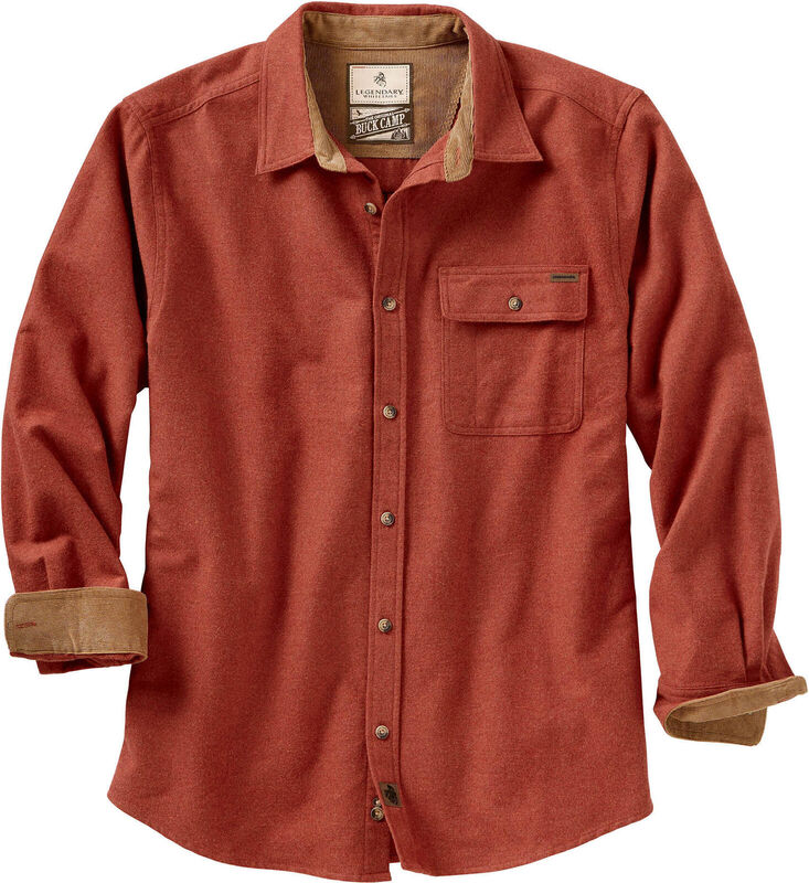 Men's Buck Camp Flannel Shirt image number 0