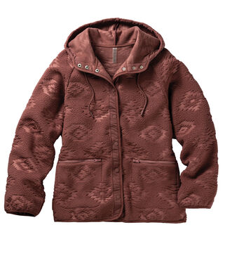 Women’s Legendary Outdoors Snap Front Fleece Jacket
