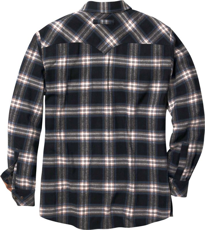 Men's Shotgun Western Flannel Shirt image number 1
