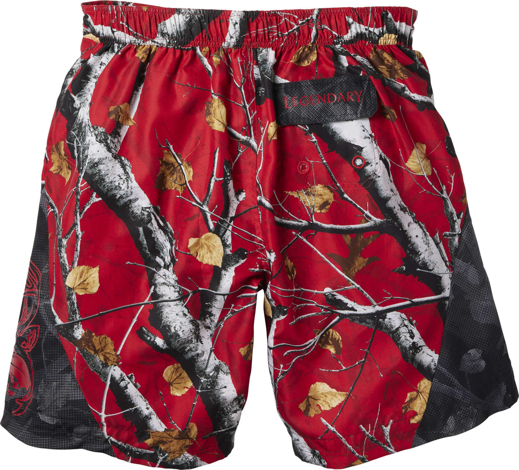 Men's Fully Lined Lakeside Camo Swim Trunks | Quick-Drying