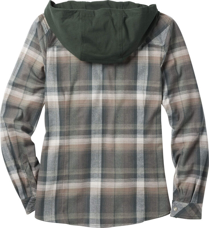 Women's Lumber Jane Hooded Flannel Shirt image number 1