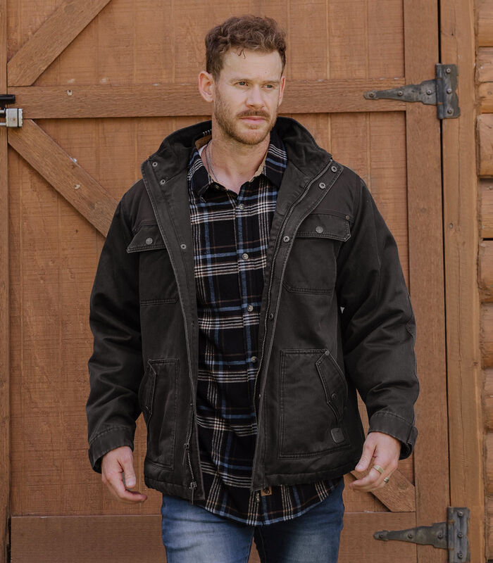 Men's Tough as Buck Chore Vintage Coat image number 2