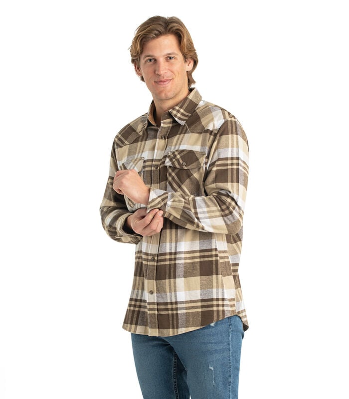 Men's Shotgun Western Flannel Shirt image number 2