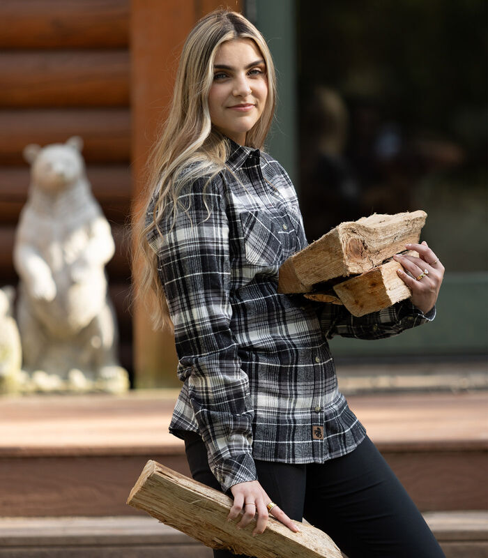 Women's Cottage Escape Flannel Shirt image number 2