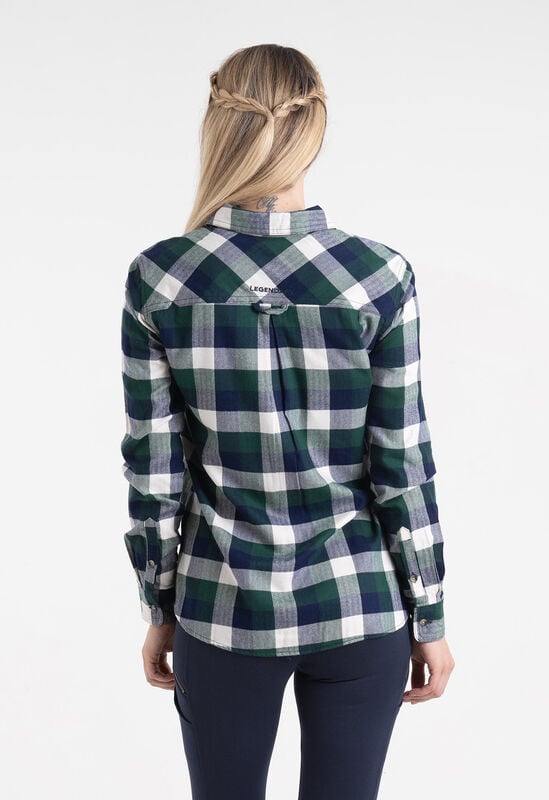 Women's Legendary Comfort Fit Flannel Shirt image number 3