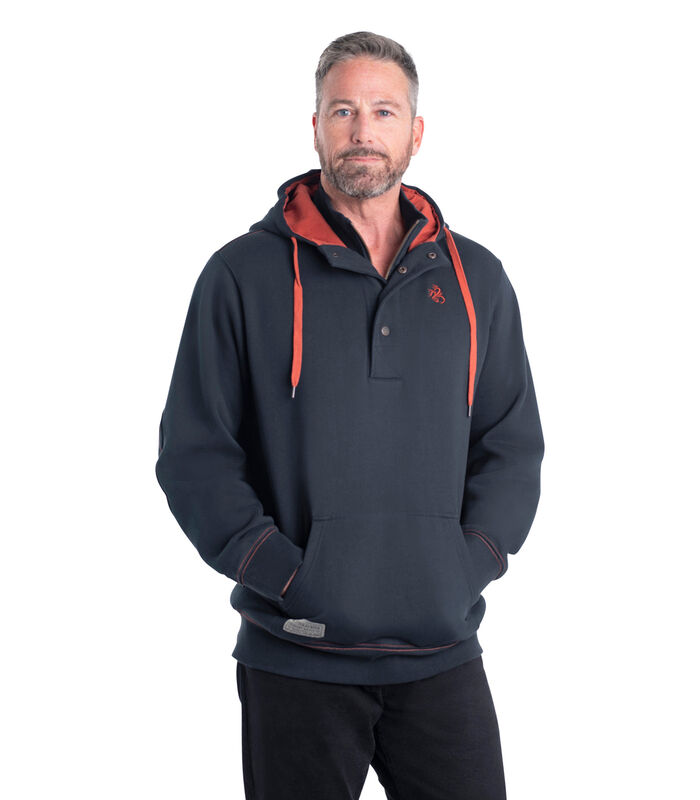 Men's Tough as Buck 1/4 Zip Action Hoodie image number 3