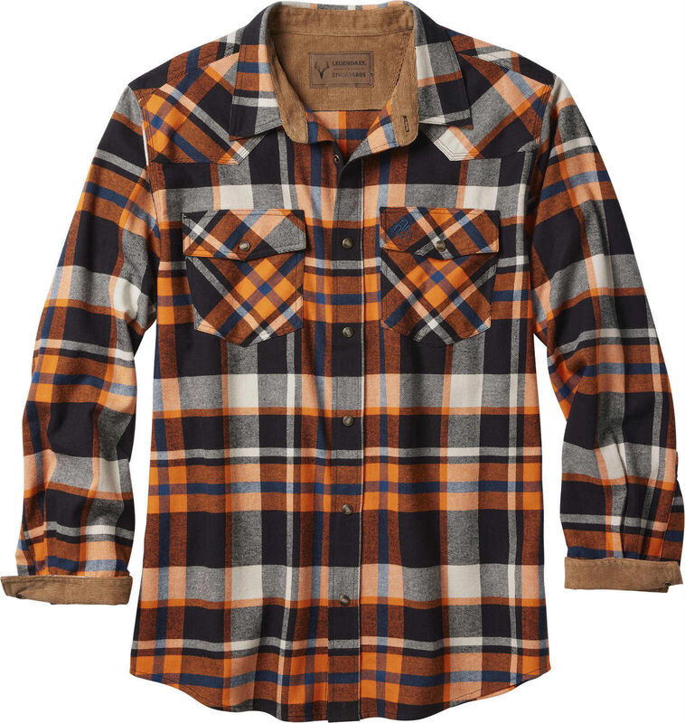 Men's Shotgun Western Flannel Shirt image number 0