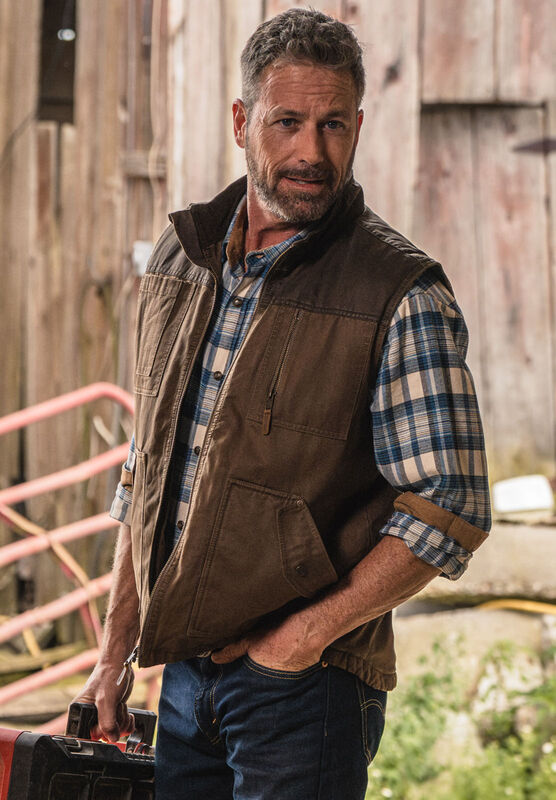 Men's Tough As Buck Relaxed Fit Vest image number 2
