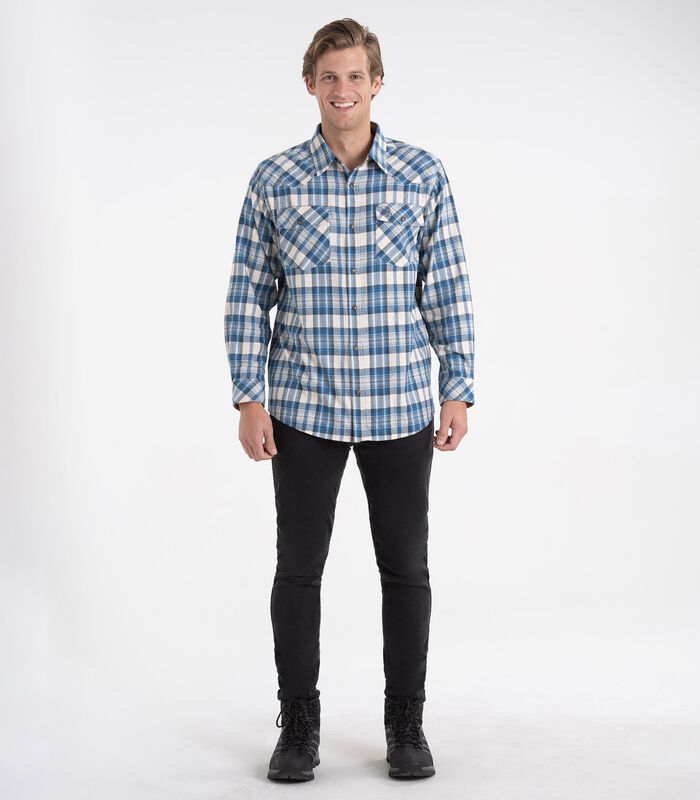 Men's Shotgun Western Flannel Shirt image number 3