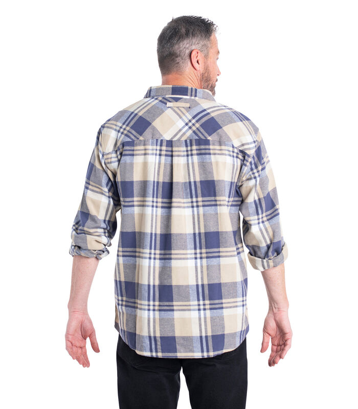 Men's Buck Camp Flannel Shirt image number 4