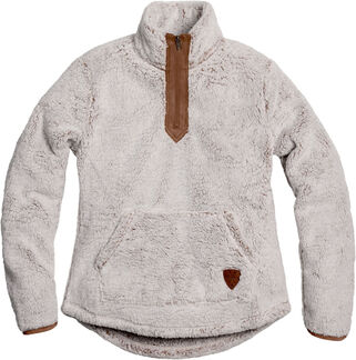 Women's Fuzzy Hide Fleece Pullover