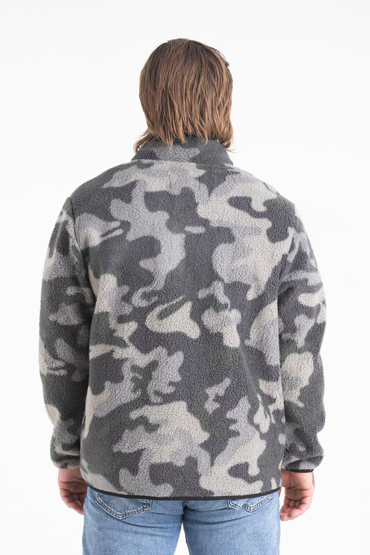 Legendary Outdoors Men's Sherpa Fleece Snap Up Pullover image number 5