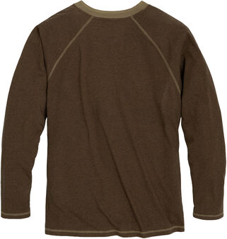 Men's Recluse Raglan Henley Long Sleeve Shirt