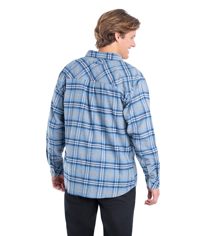 Men's Buck Camp Flannel Shirt image number 3