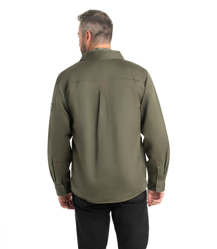 Men's Journeyman Flannel Lined Shirt Jacket image number 4