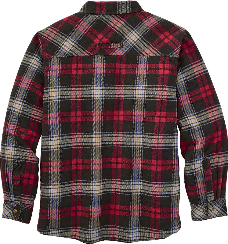 Men's Deer Camp Berber Lined Flannel Shirt Jacket image number 1