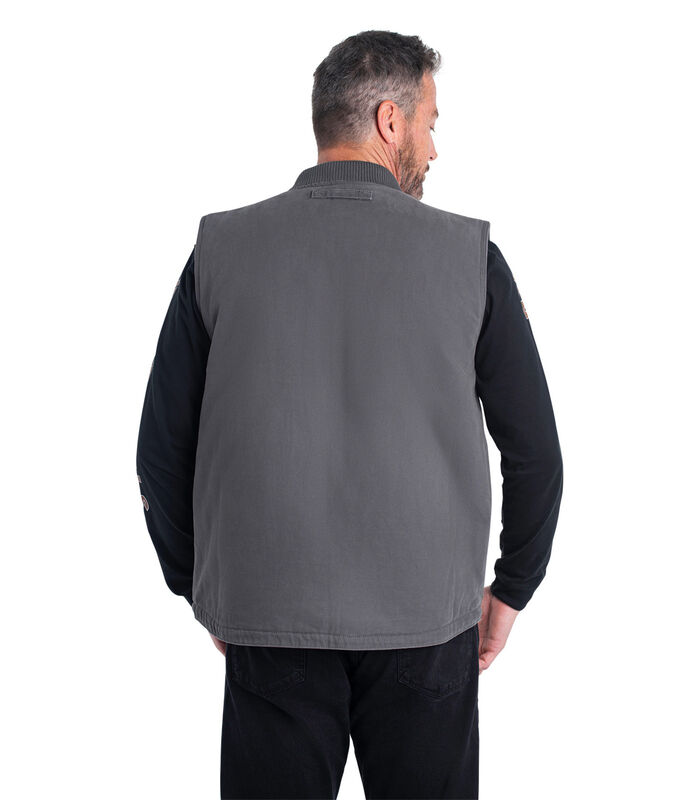 Men's Canvas Cross Trail Workwear Vest image number 4