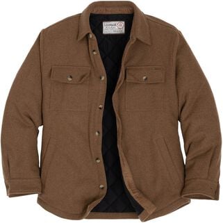 Men&rsquo;s Tough as Buck Legacy Insulated Button Up Wool Shirt Jacket