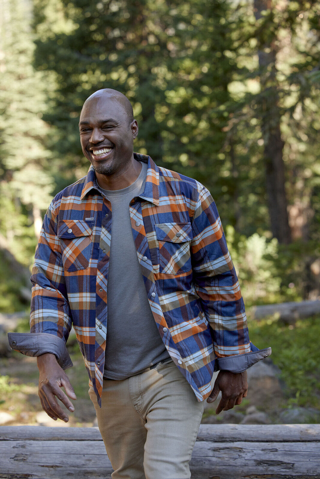 Men's Lightweight Reversible Shirt Jacket | All-Season Flannel