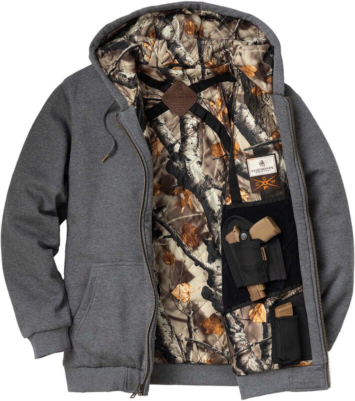 Men's Concealed Carry Insulated Full Zip Sweatshirt image number 0