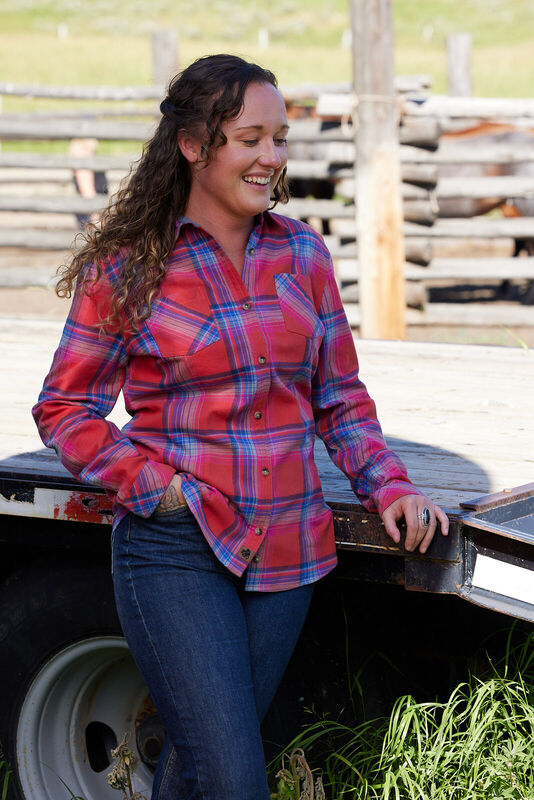 Women's Cottage Escape Flannel Shirt image number 4