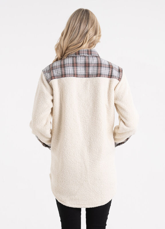 Women's Boucle Sherpa Shacket image number 4