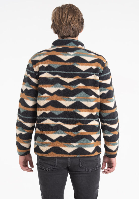 Legendary Outdoors Men's Sherpa Fleece Snap Up Pullover image number 4