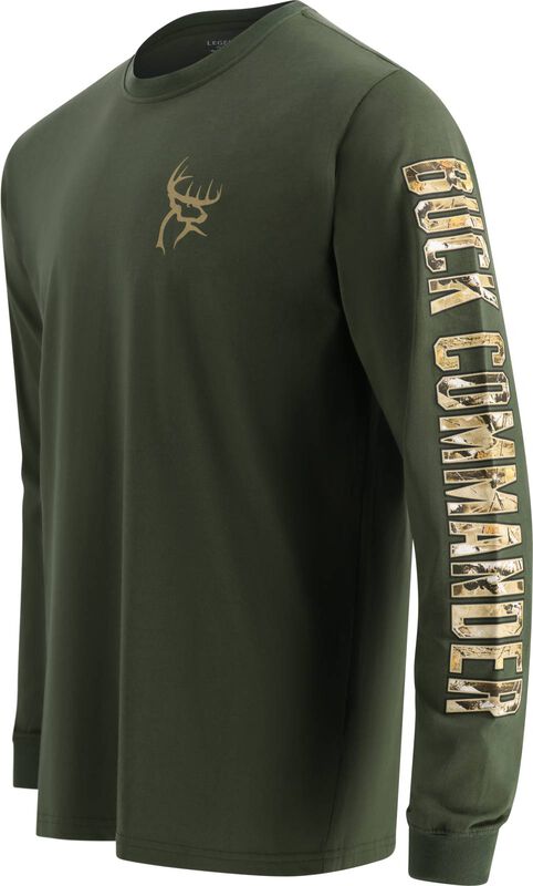 Men's Buck Commander Camo Filled Long Sleeve Shirt image number 2
