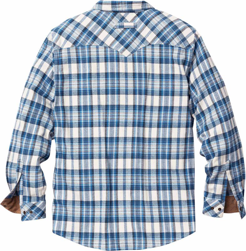 Men's Shotgun Western Flannel Shirt image number 1