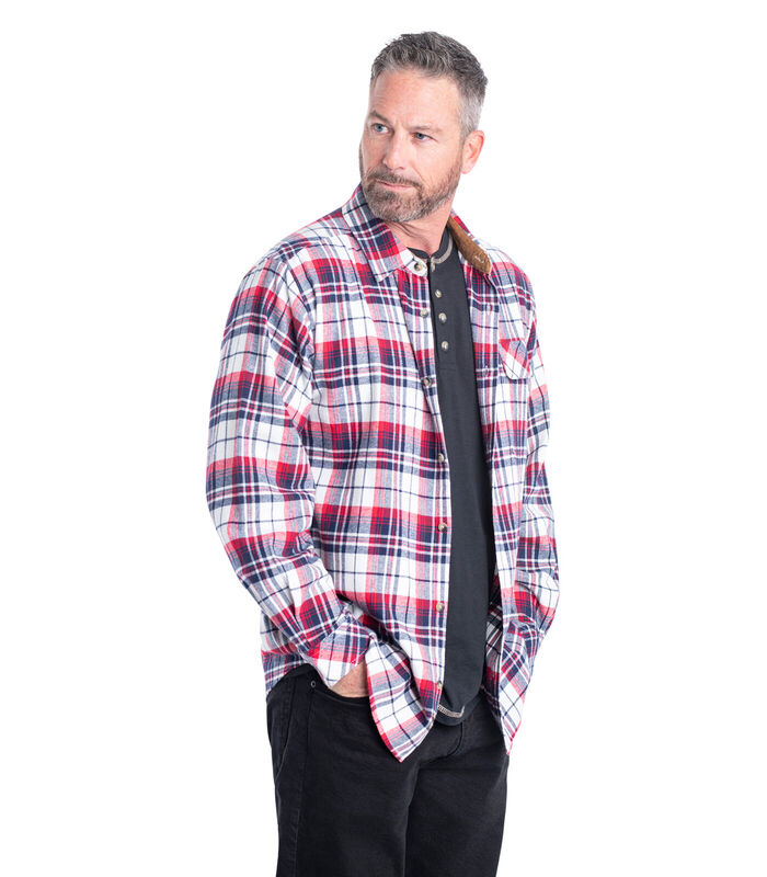 Men's Buck Camp Flannel Shirt image number 2