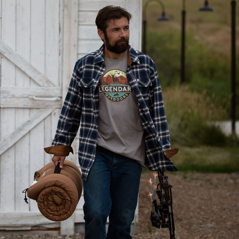 Men's Legendary Stretch Casual Flannel Shirt image number 2