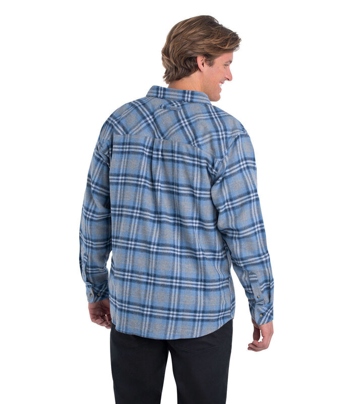 Men's Buck Camp Flannel Shirt image number 4