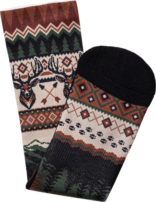 Men's Legendary Buck Forest Socks image number 3