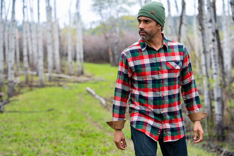 Men's Buck Camp Flannel Shirt image number 2