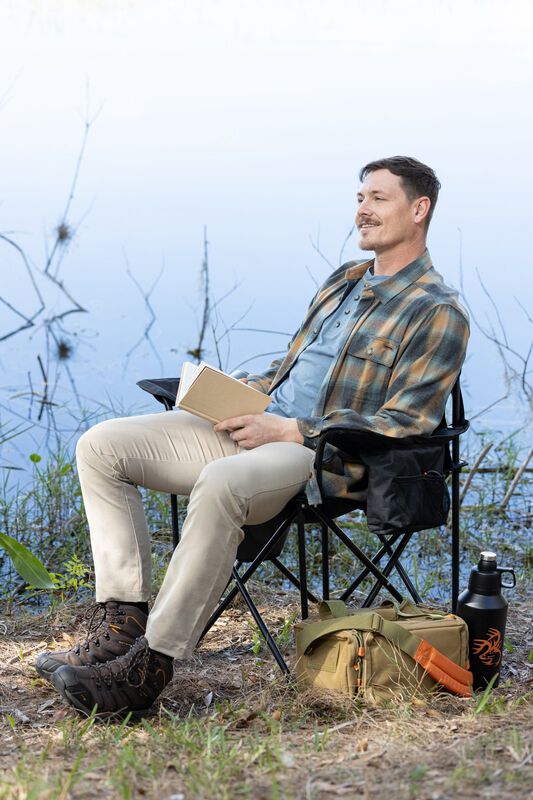 Men's Buck Camp Flannel Shirt image number 2