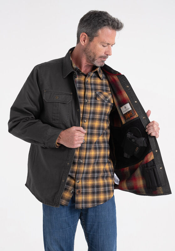 Men's Concealed Carry Journeyman Shirt Jacket image number 3