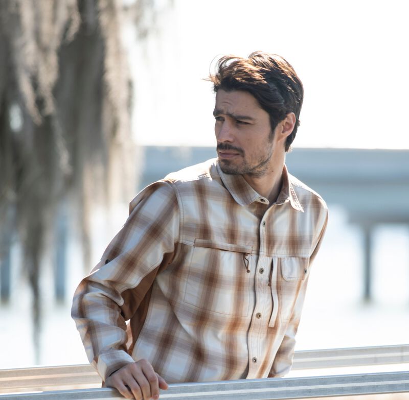 Men's Quick Drying Long Sleeve Fishing Shirt image number 2