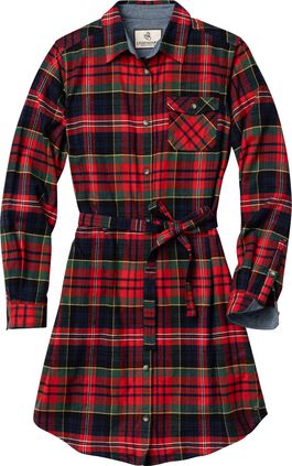 Women's Open Spaces Flannel Dress