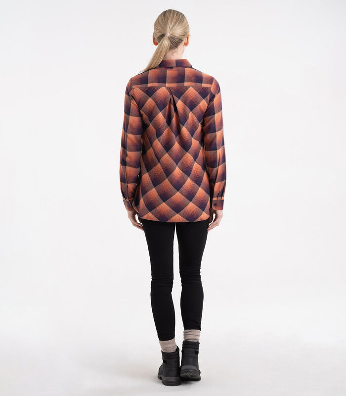 Women's Firelight Popover Flannel Tunic Top image number 3