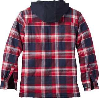 Men's Maplewood Hooded Flannel Shirt Jacket