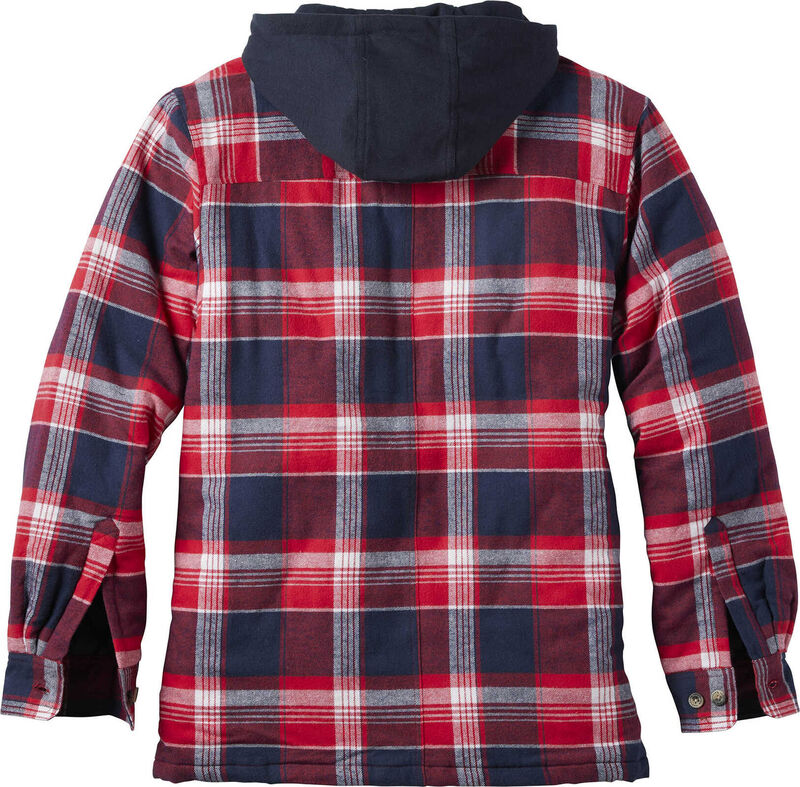 Men's Maplewood Hooded Flannel Shirt Jacket image number 1