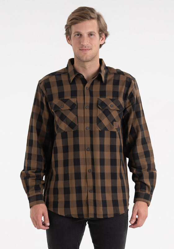 Men's Tough as Buck Heavyweight Flannel Shirt image number 2