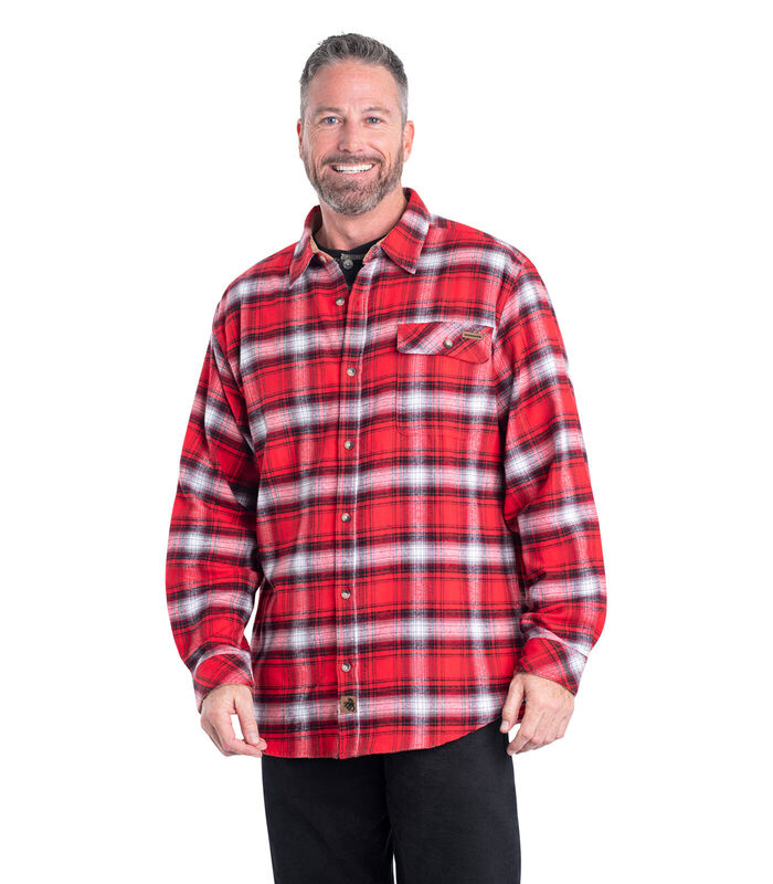 Men's Buck Camp Flannel Shirt image number 2