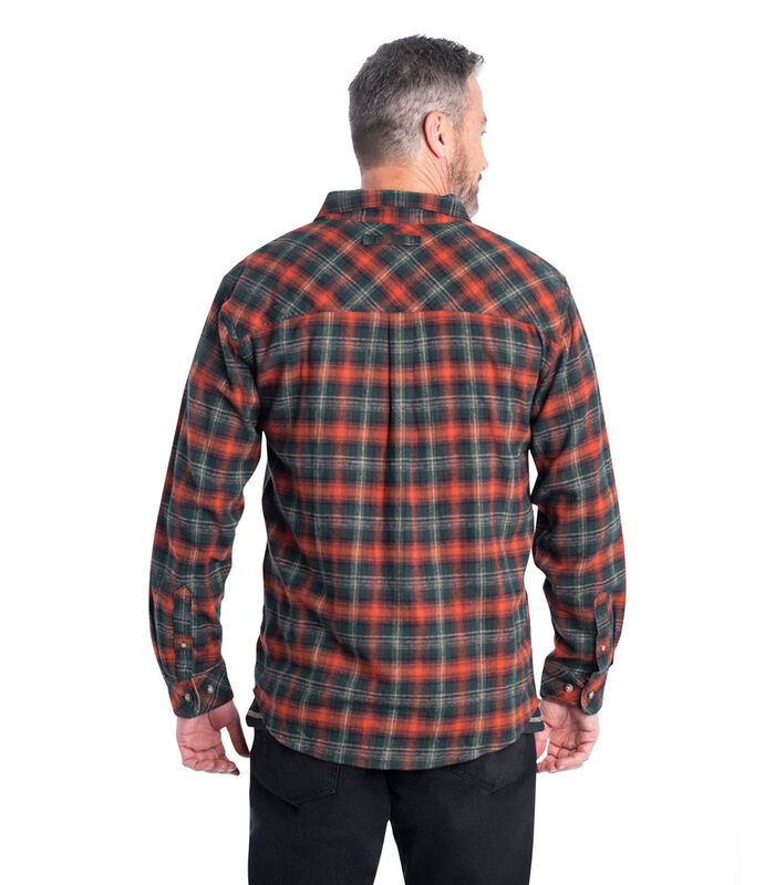 Men's Buck Camp Flannel Shirt image number 4