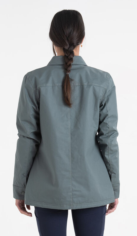 Women's Performance Waxed Cotton Shirt Jacket image number 3