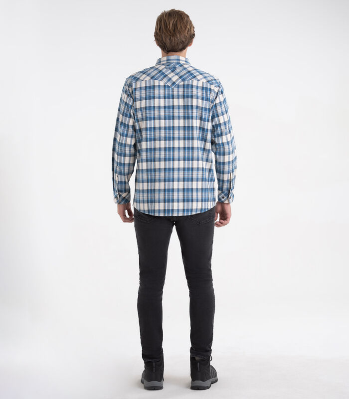 Men's Shotgun Western Flannel Shirt image number 3