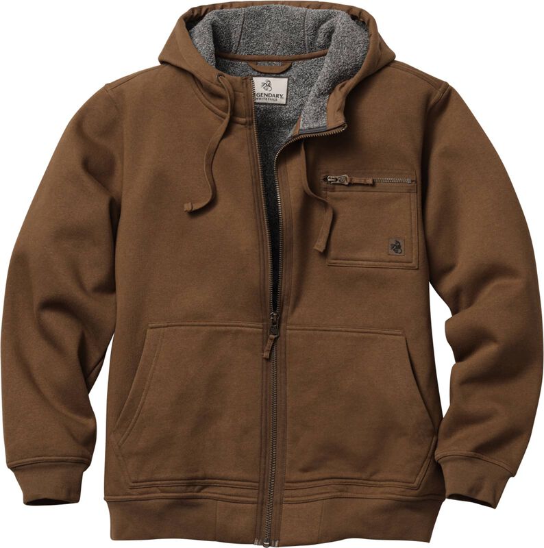 Men's North Woods Berber Lined Zip Front Hoodie image number 0