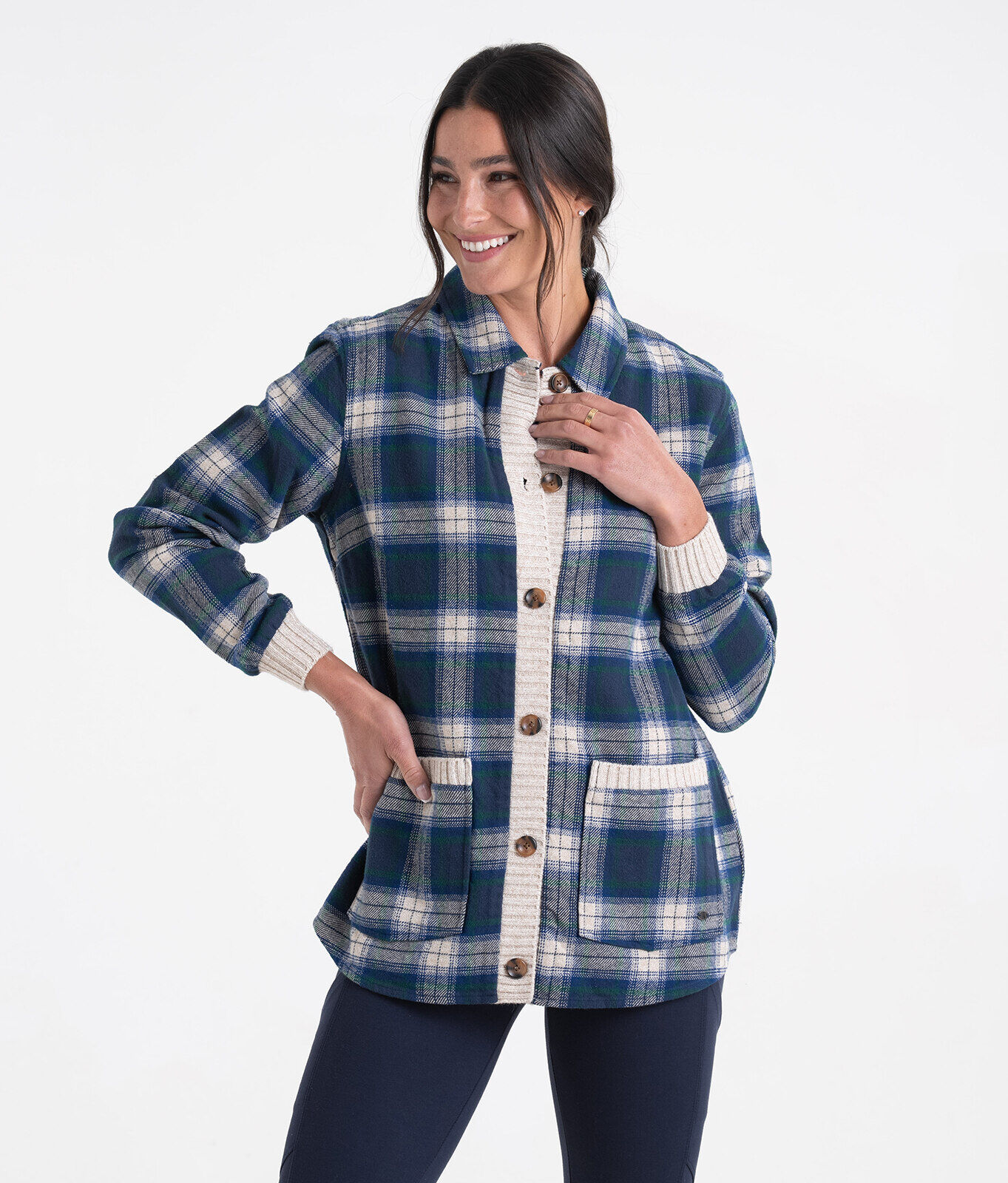 Women s Heritage Flannel Cardigan