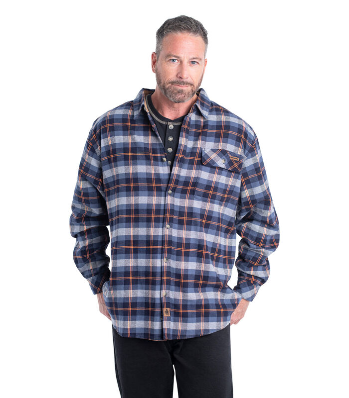 Men's Buck Camp Flannel Shirt image number 3
